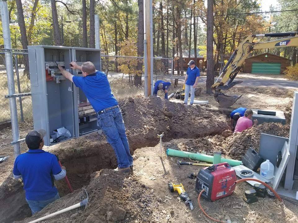 new electrical panel install